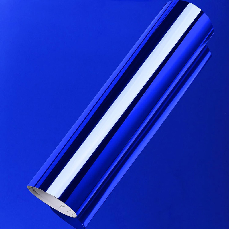 Heat Transfer Vinyl Roll - Film d'emballage en vinyle miroir chromé