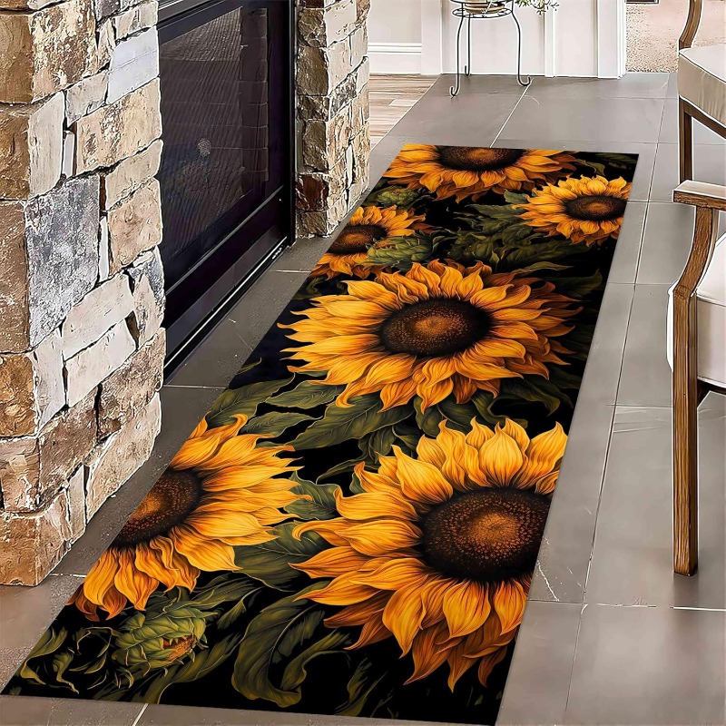 Commercial Printing Machine - Tapis de couloir à fleurs de