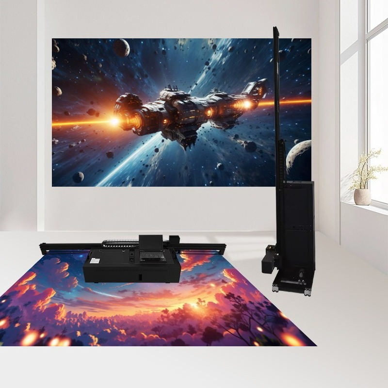 Commercial Printing And Graphics - Machine d'impression murale UV tout usage,