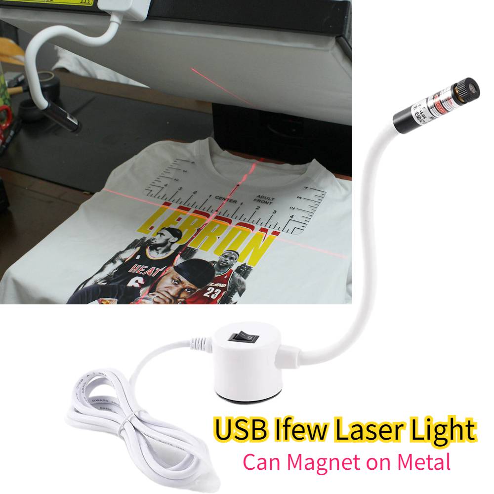 Pretreatment Machine Dtg - Accessoires DTF : Pointeur laser USB,