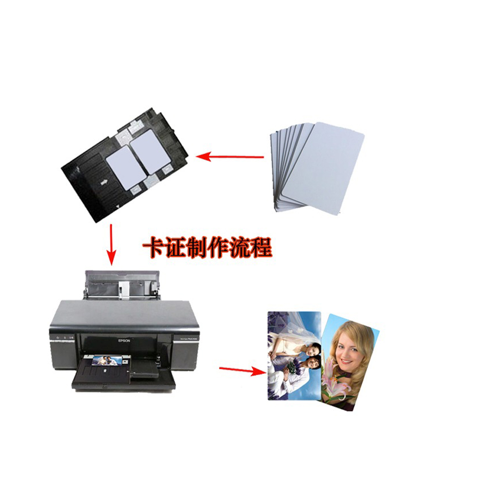 20 cartes PVC blanches brillan - Commercial Printing Machine avis et prix