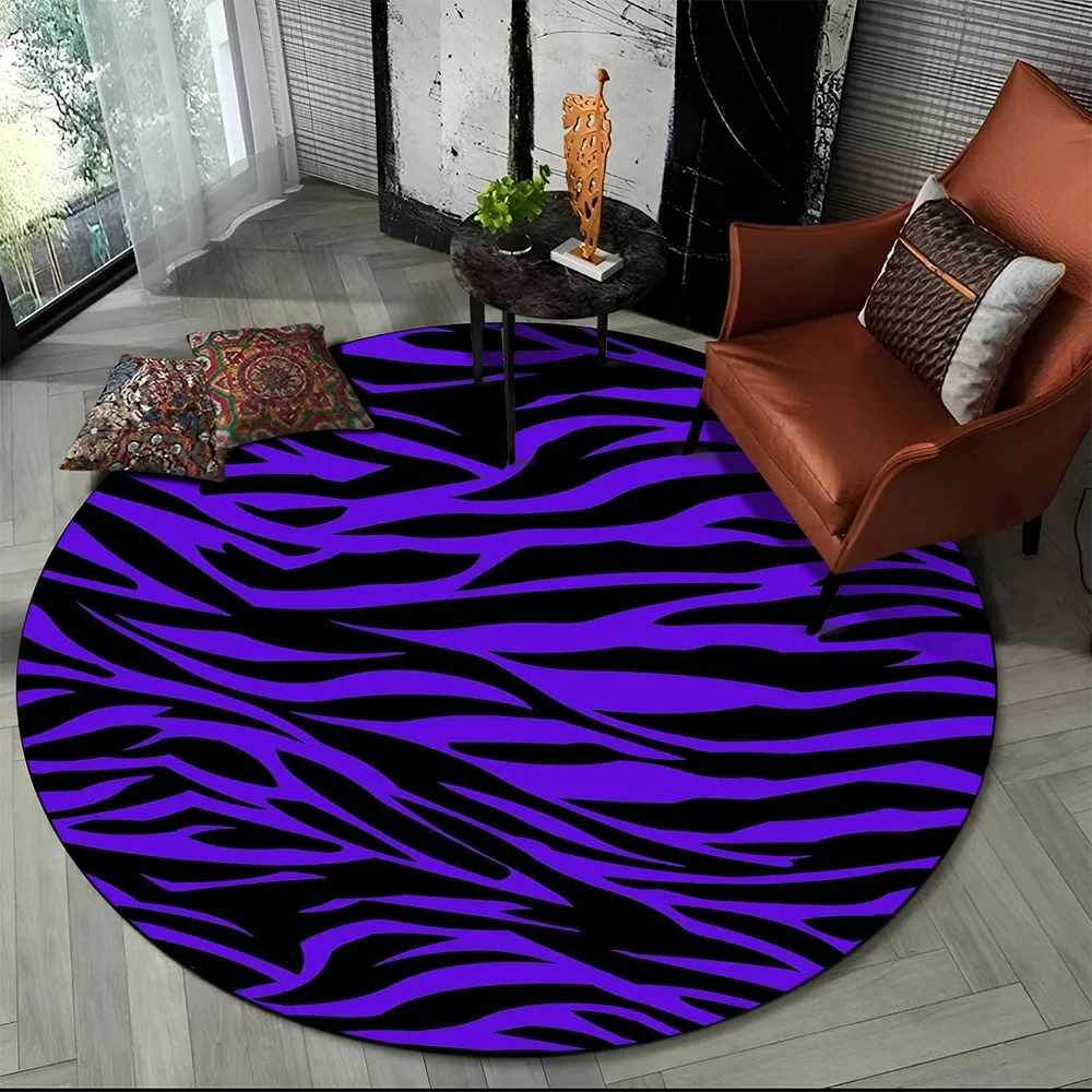 Tapis rond imprimé à rayures z - Commercial Printing Machine avis et prix