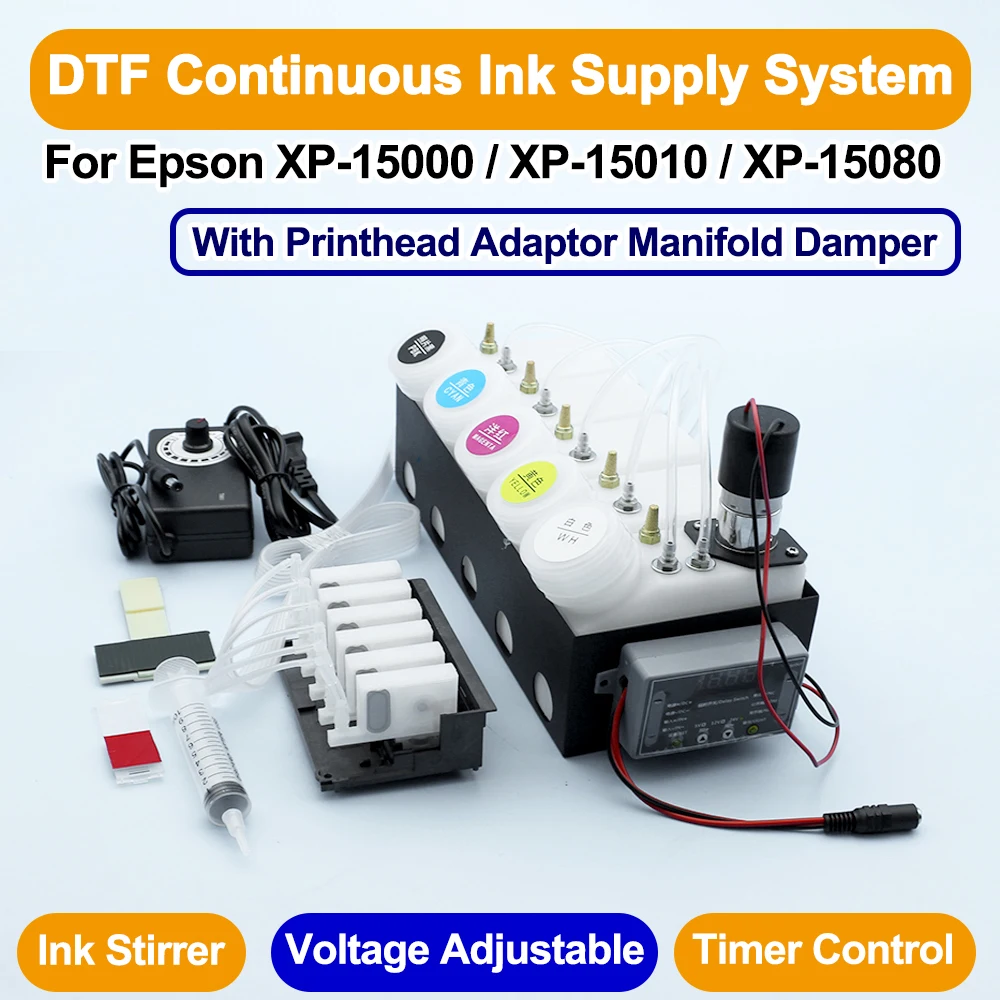 Système d'encre CISS DTF XP-15 - Dtf Powder Shaker avis et prix