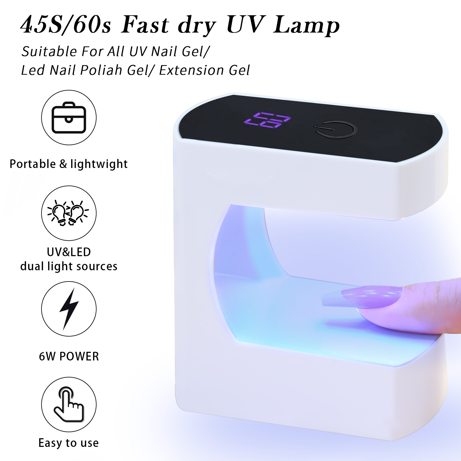 Mini lampe à ongles USB LED et - Exposure Unit Uv avis et prix
