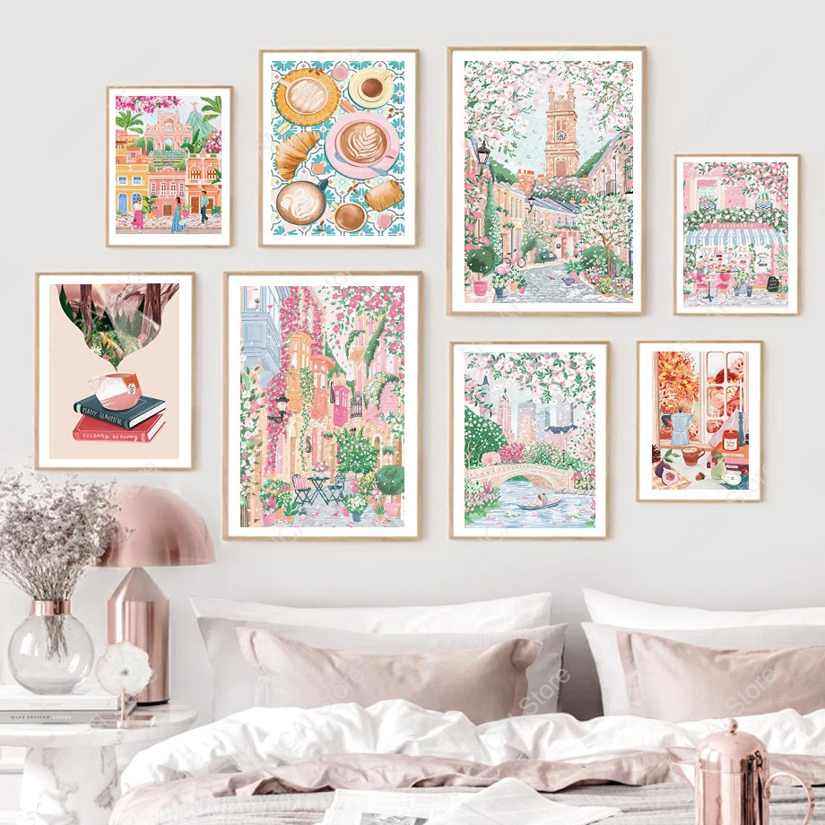 Café de rue animée, thé de l'a - Commercial Printing Shop avis et prix