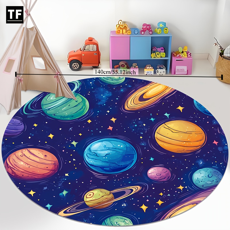 Tapis rond imprimé avec des ét - Commercial Printing Machine avis et prix