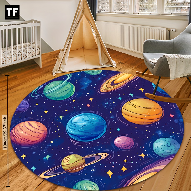 Tapis rond imprimé avec des ét - Commercial Printing Machine avis et prix