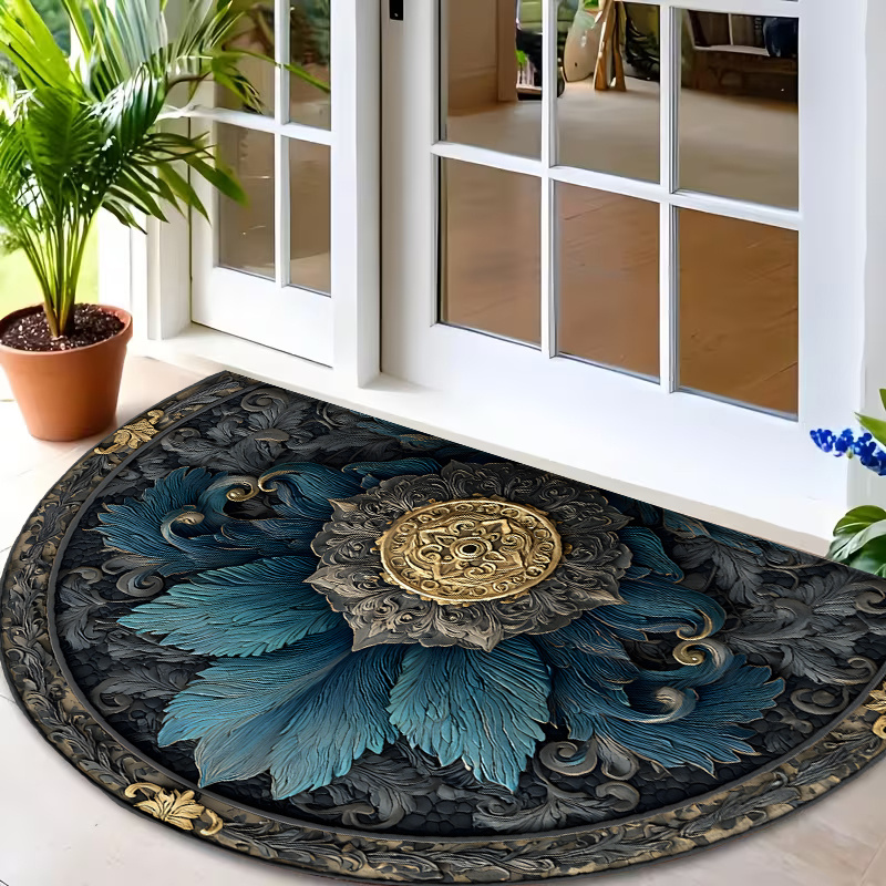 Tapis d'entrée rond à imprimé  - Commercial Printing And Graphics avis et prix